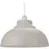 Galley Ceiling Pendant Light Shade - Dove Grey, Metal