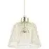 Hexagonal Pendant Lamp Shade - Clear, Glass