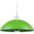 Industrial Disc Metal Pendant Shade - Lime Green, Gloss