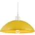 Industrial Disc Metal Pendant Shade - Yellow, Gloss