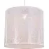Metal Forest Design Ceiling Pendant Shade - White