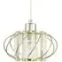 Pendant Lamp Shade with Acrylic Prism - Gold, Metal