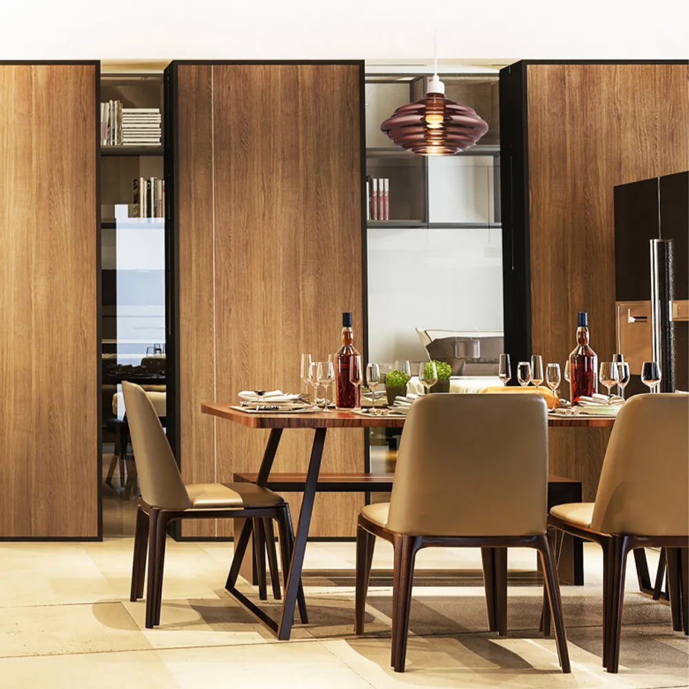 Ribbed Honeycomb Glass Pendant Light Shade - Copper