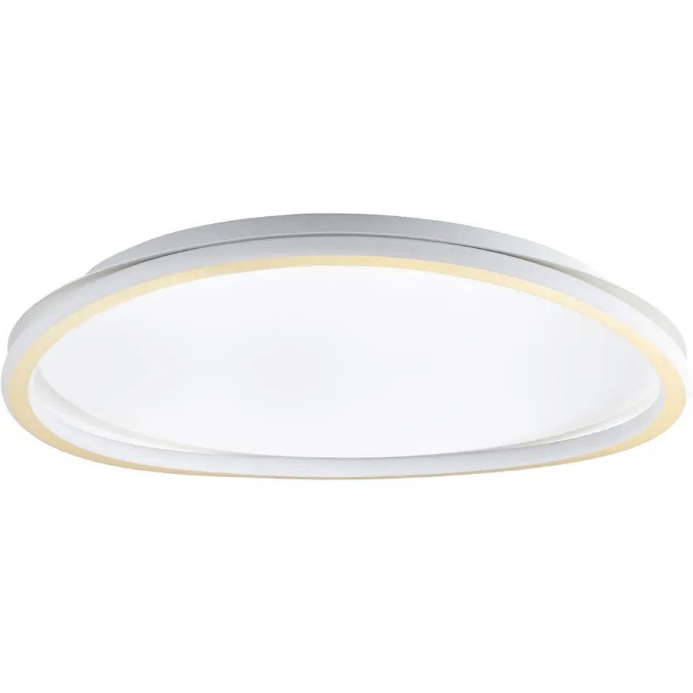 Satin Gold LED Ceiling Light with Opal Diffuser - Gold