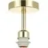 Semi Flush Ceiling Light - Gold, Brass