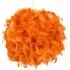 Small Pendant Light Shade - Orange, Feather