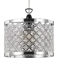 Sparkly Beads Ceiling Light Pendant Shade - Clear