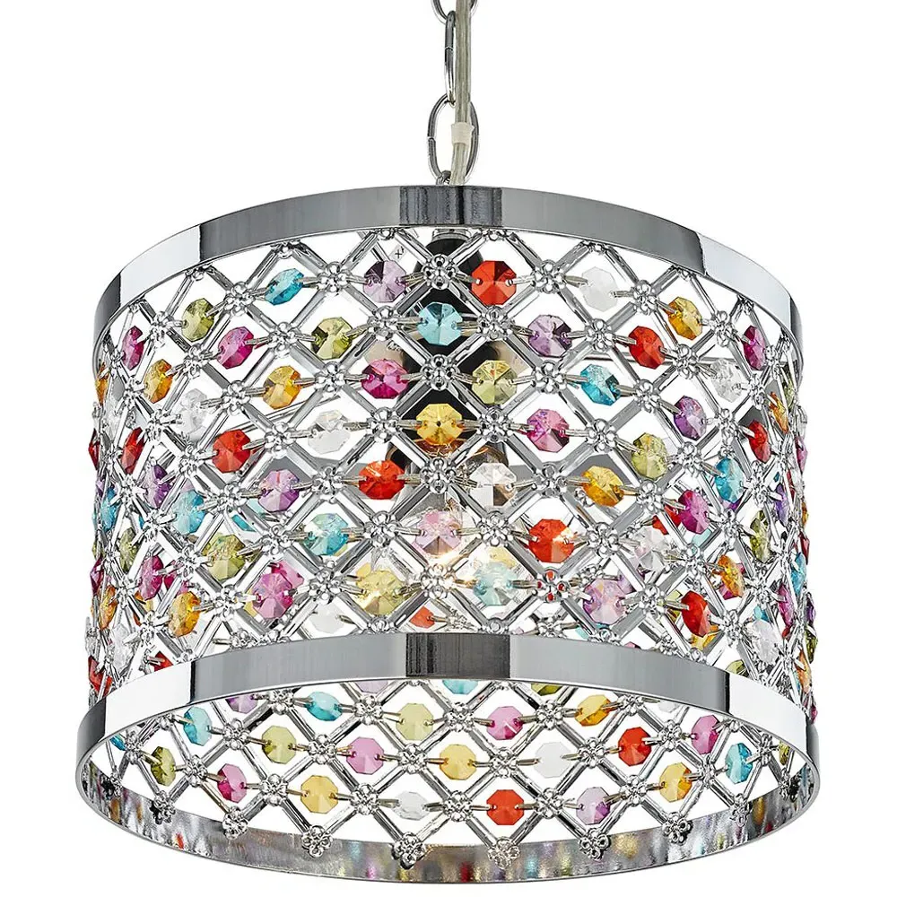 Sparkly Beads Ceiling Light Pendant Shade - Multi