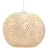 Spherical Cage Pendant Shade - Natural, Bamboo