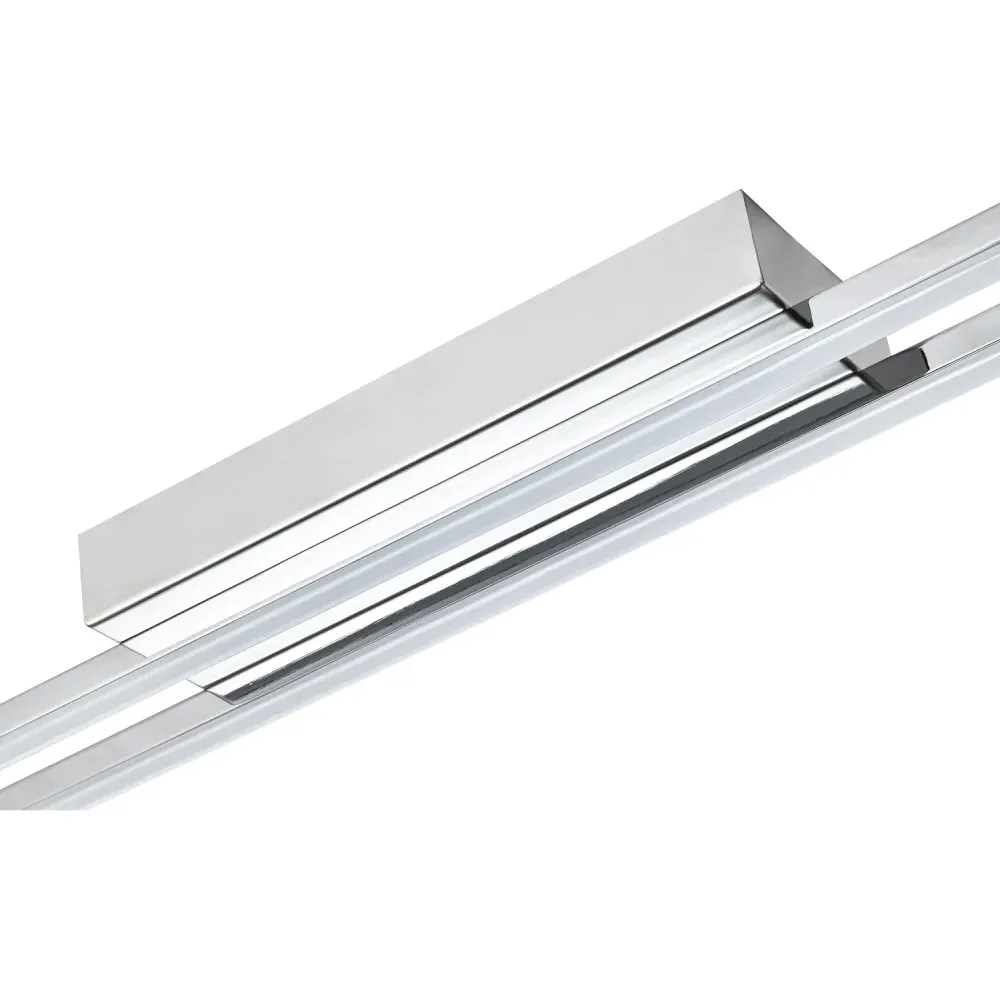 Strip Polished Chrome LED Ceiling Light - Silver