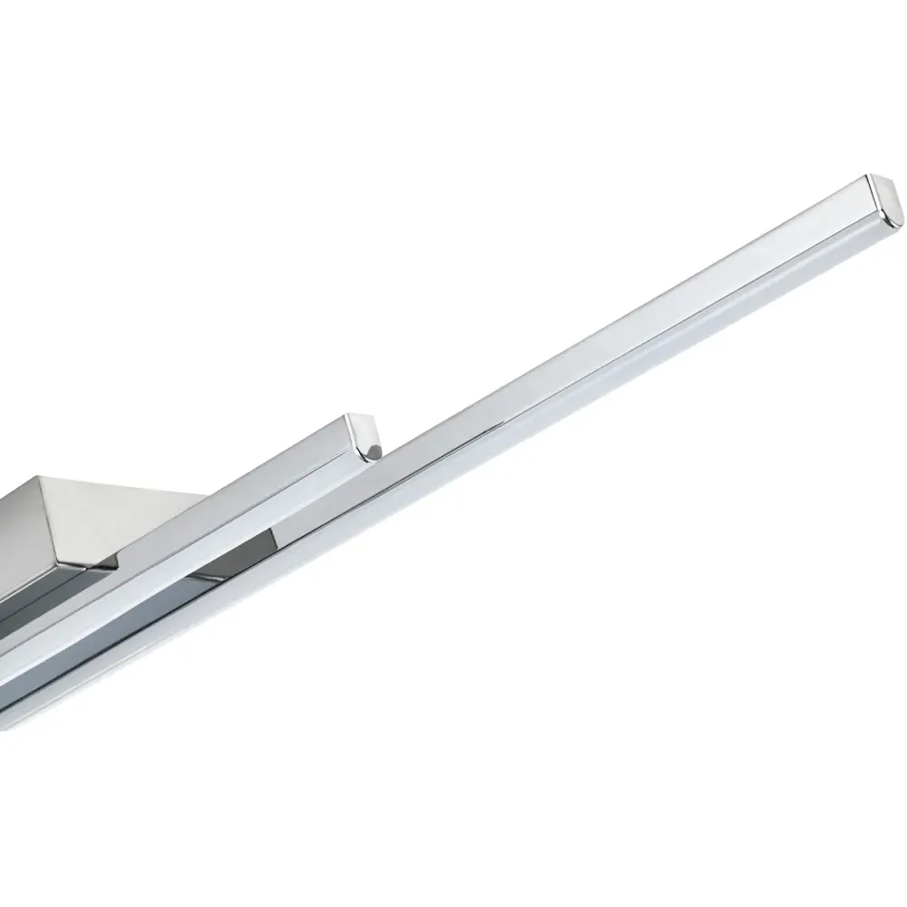 Strip Polished Chrome LED Ceiling Light - Silver
