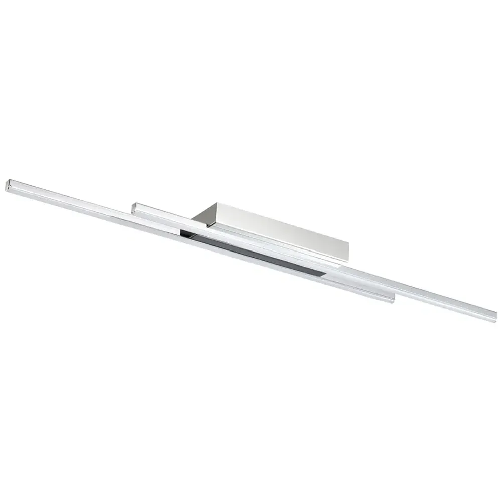 Strip Polished Chrome LED Ceiling Light - Silver