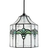 Tiffany Pendant Shade - Green, Glass