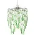 Waterfall Pendant Shade - Emerald, Acrylic
