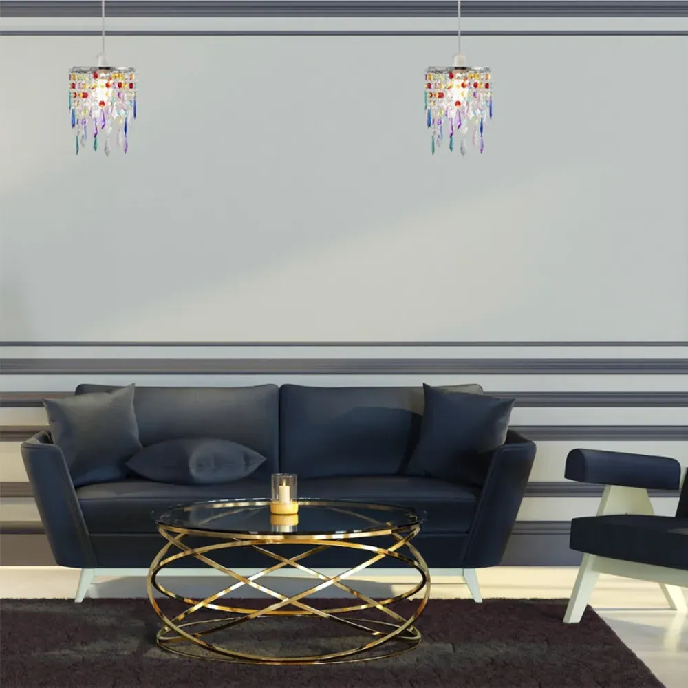 Waterfall Pendant Shade - Multi, Acrylic