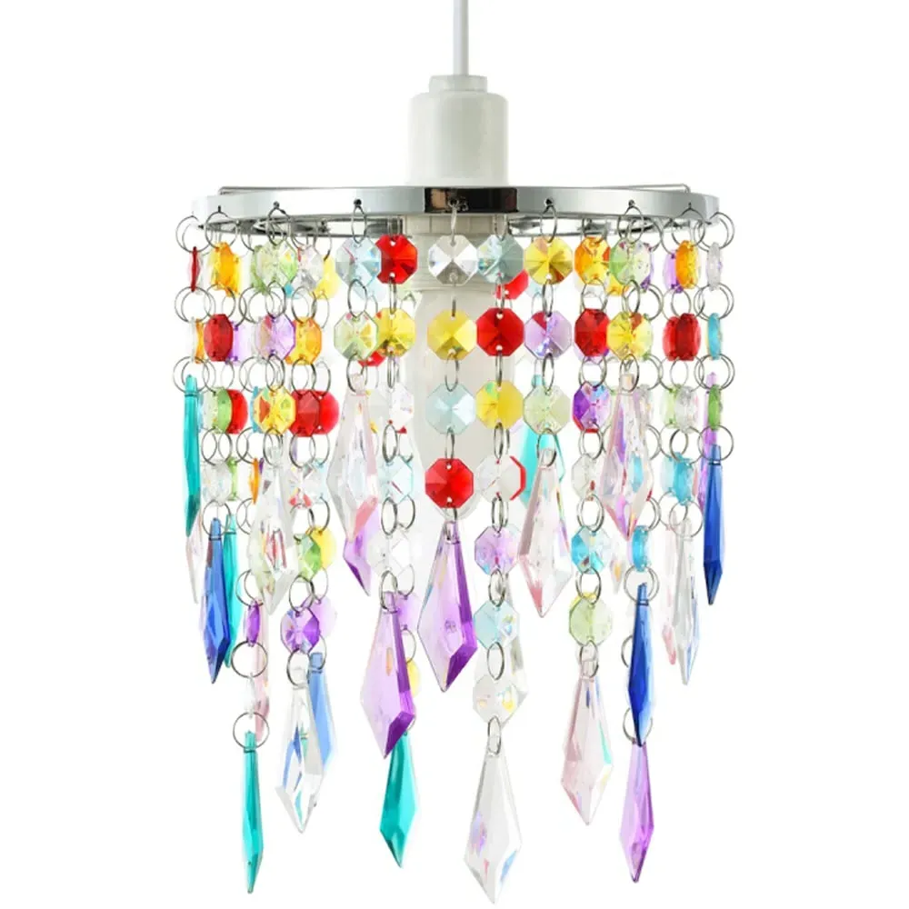 Waterfall Pendant Shade - Multi, Acrylic