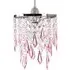 Waterfall Pendant Shade - Pink, Acrylic