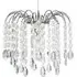 Waterfall Pendant Shade with Droplets and Beads - Clear, Acrylic