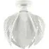 White Gloss Semi Flush Ceiling Light with Large Leaves