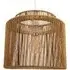 Woven Rope Basket Pendant Shade - Brown