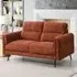 Harlem 2-Seater Sofa - Orange