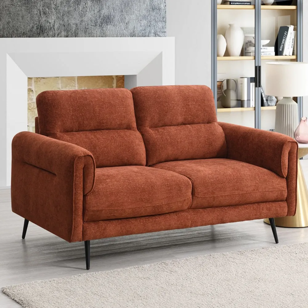 Harlem 2-Seater Sofa - Orange image