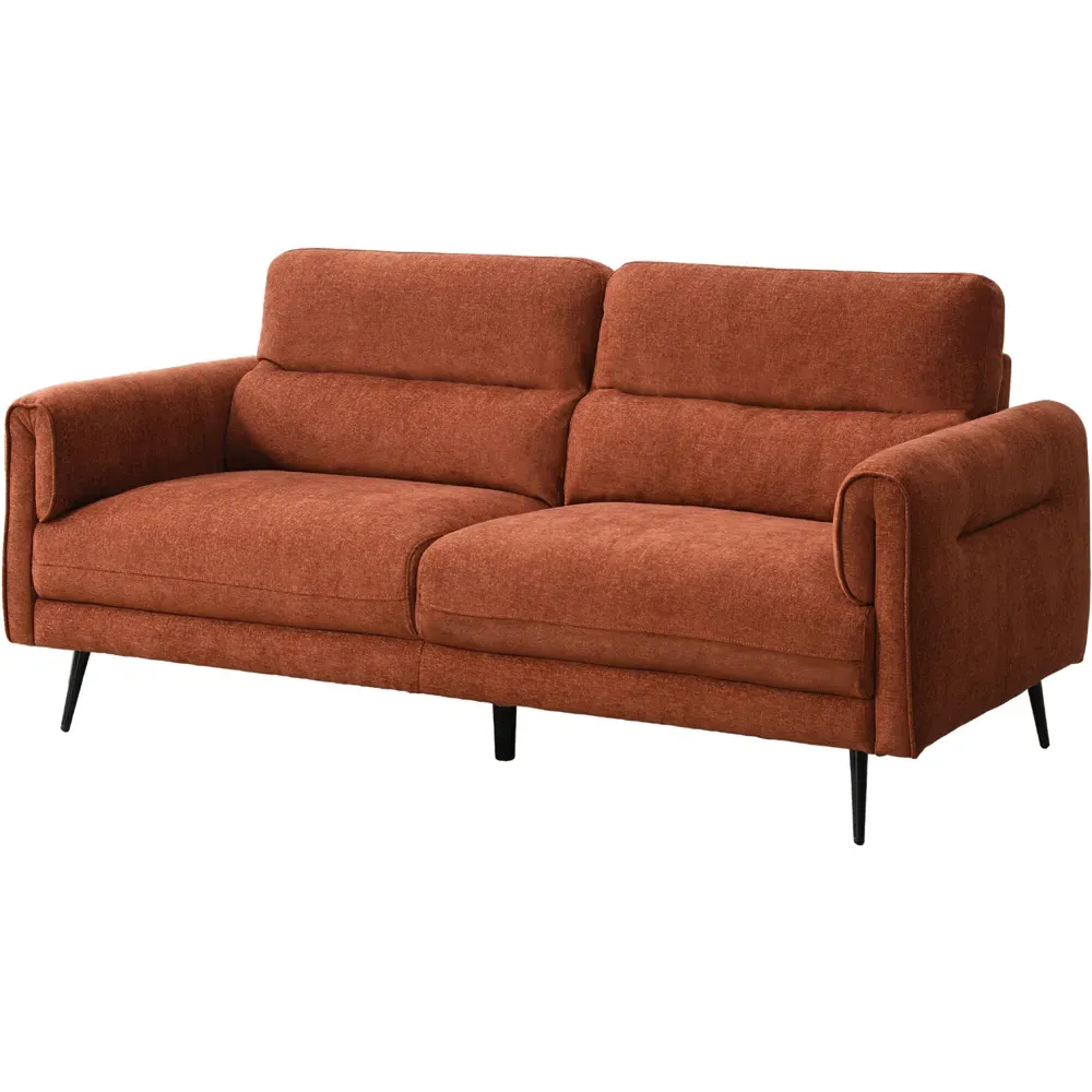 Harlem 3-Seater Sofa - Orange