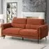 Harlem 3-Seater Sofa - Orange