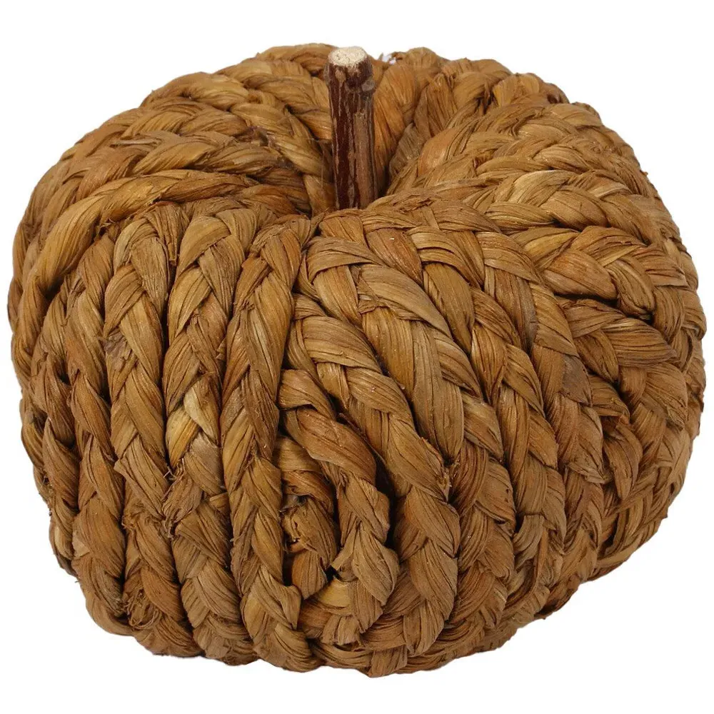 3 Pack Woven Pumpkins - Neutral