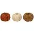 3 Pack Woven Pumpkins - Neutral
