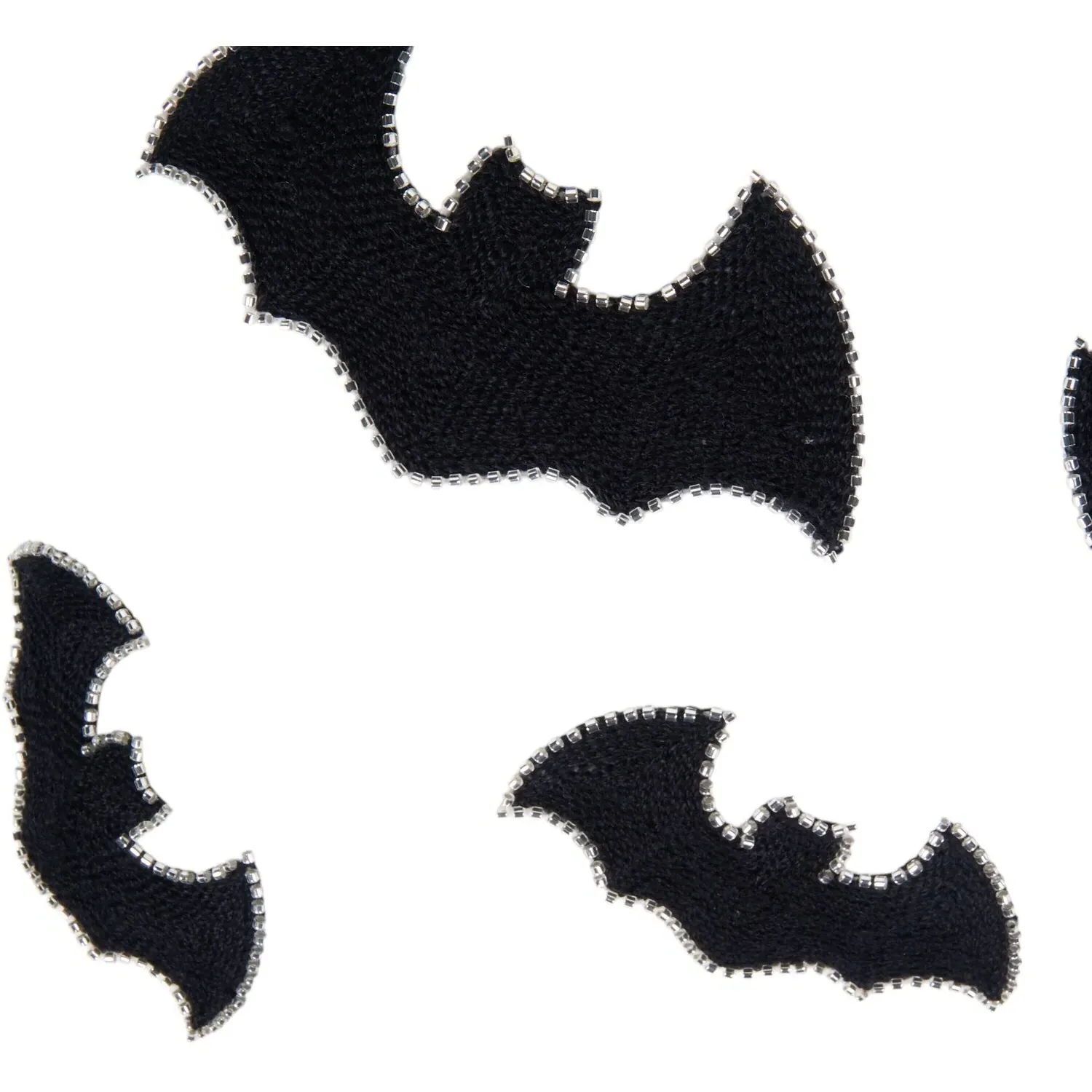 3D Bats Cushion - White