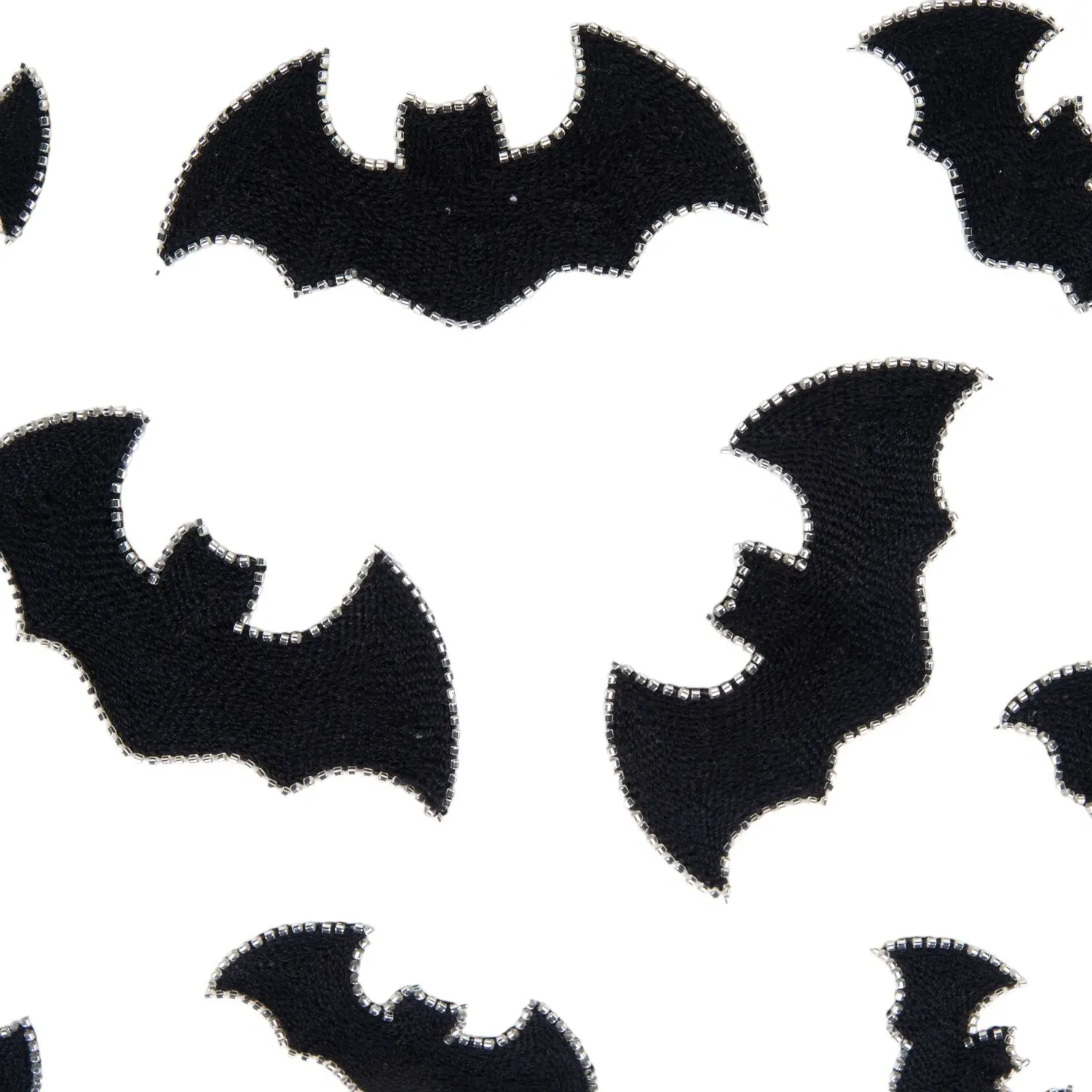 3D Bats Cushion - White