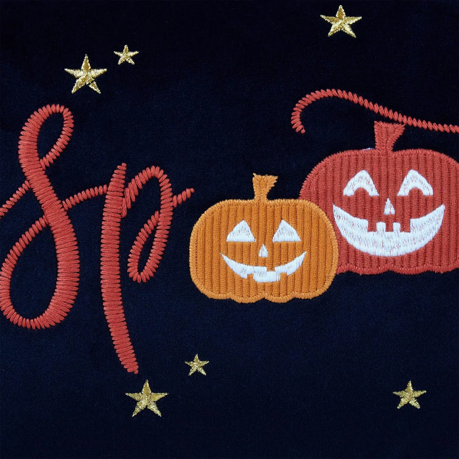 Spooky Halloween Cushion - Orange