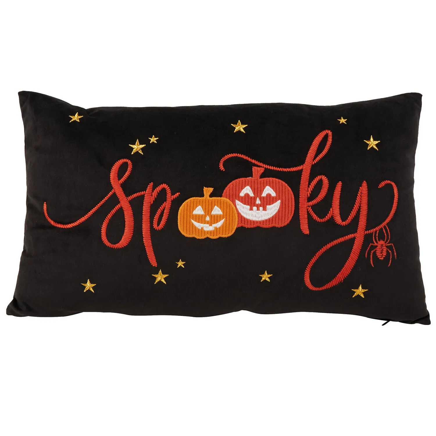 Spooky Halloween Cushion - Orange image