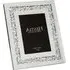 Hestia Glass Crystal Edge Photo Frame 5x7 - Silver