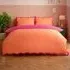 Wiggle King Size Scalloped Duvet Set - Orange