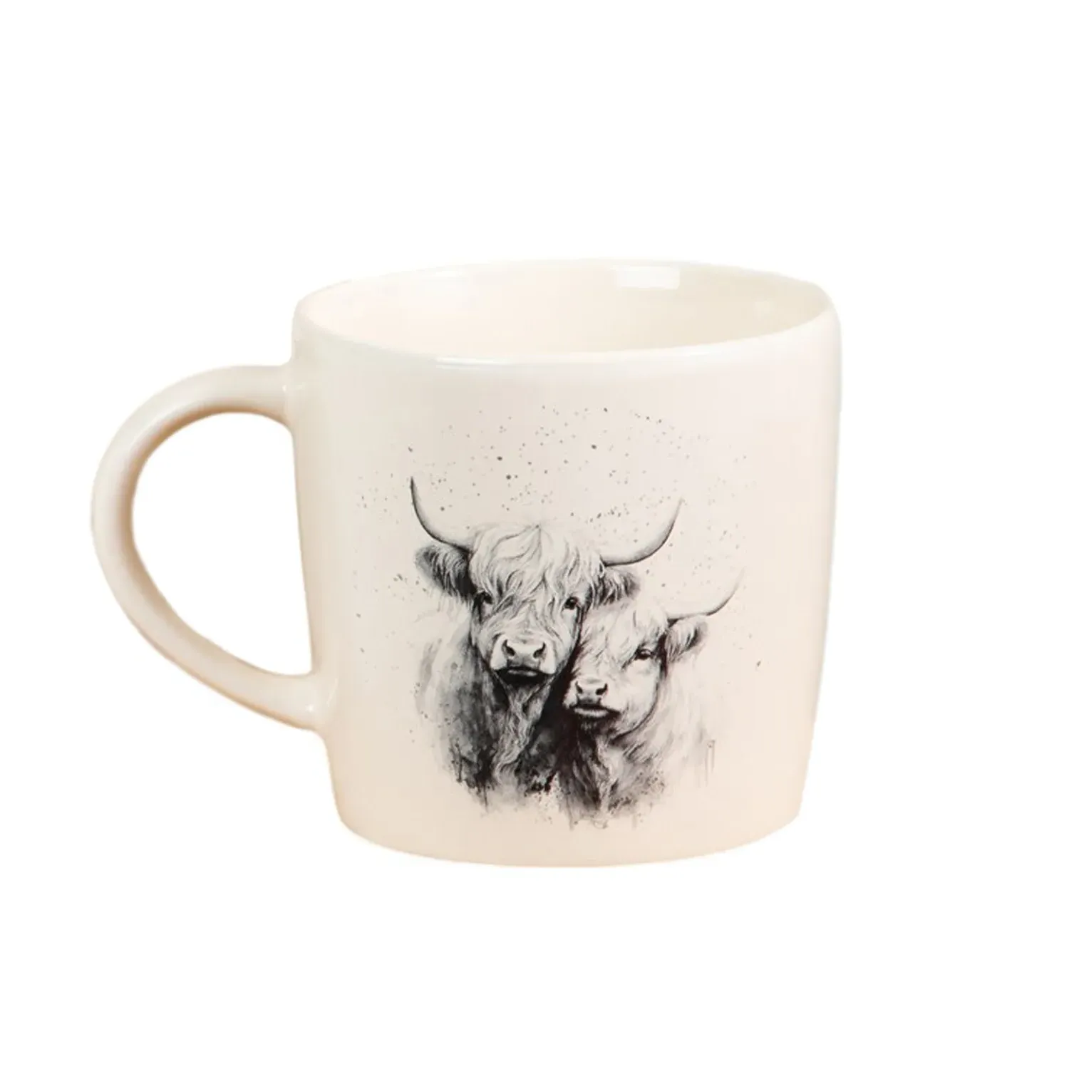 Pack of 4 Mugs - Cream