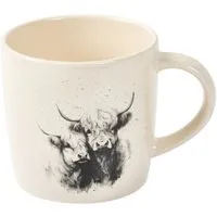 Pack of 4 Mugs - Cream