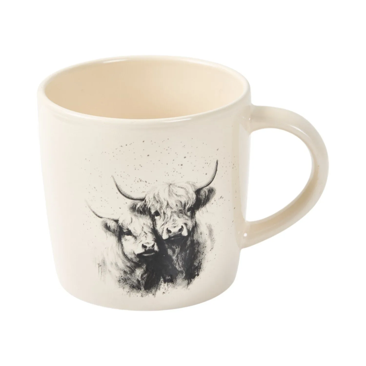 Pack of 4 Mugs - Cream image