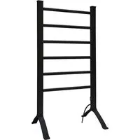 Heated Towel Rail - Black