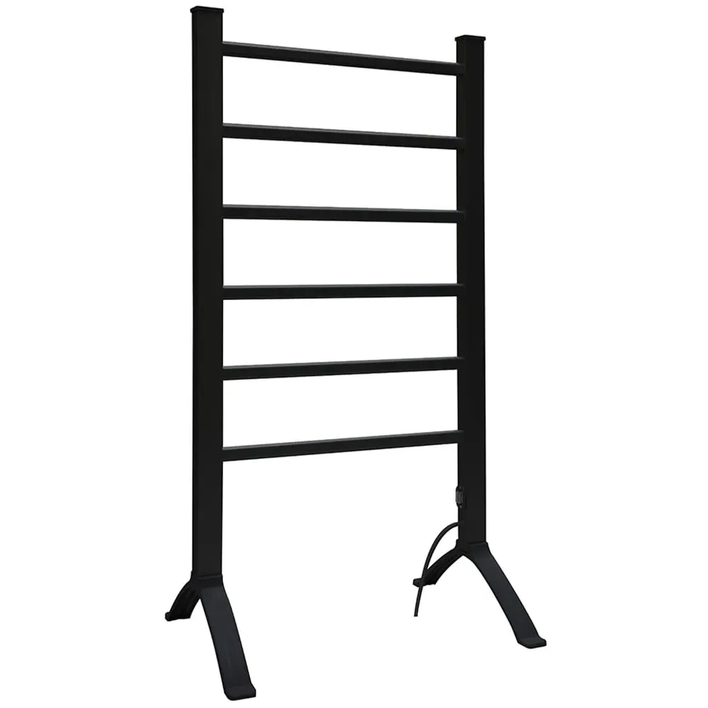 Heated Towel Rail - Black image