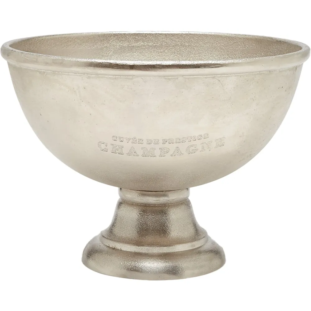 Metal Champagne Bowl - Silver image