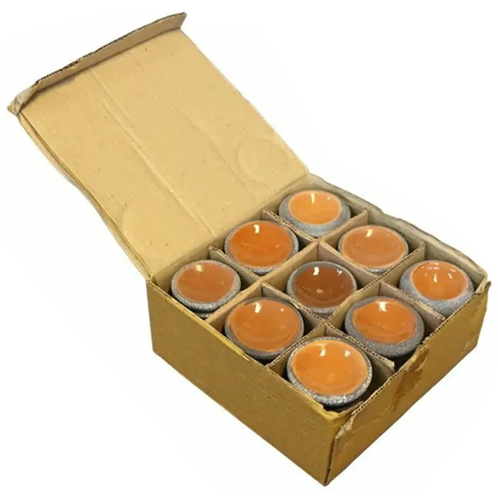 Oil Burner 9 Piece Set - Grey