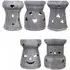 Oil Burner 9 Piece Set - Grey