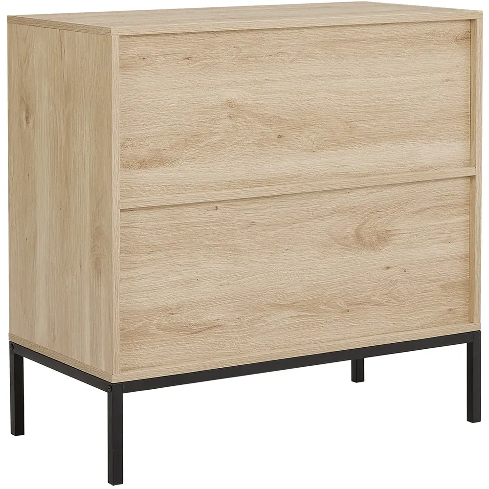 2 Door Bamboo Sideboard - Cream