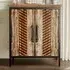 2 Door Rustic Console Cabinet - Brown, Wood