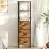 3 Drawer 2 Shelf Storage Cabinet - Brown