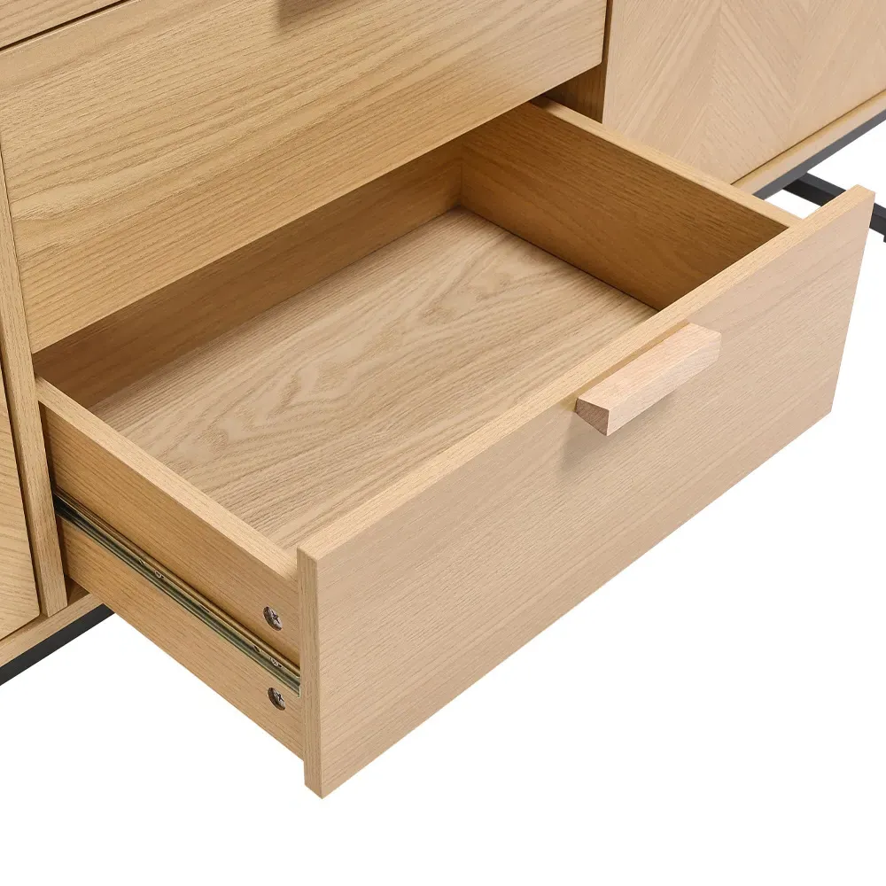 3 Drawer Side Cabinet - Cream