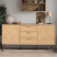 3 Drawer Side Cabinet - Cream