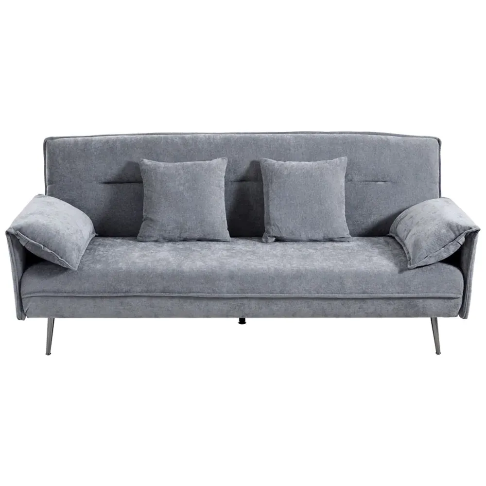 3-Seater Convertible Sofa Bed - Grey
